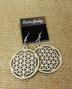 Élet virága fülbevaló