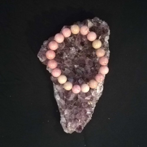 Thulit karkötő 10mm