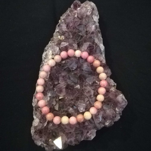 Thulit karkötő 6mm