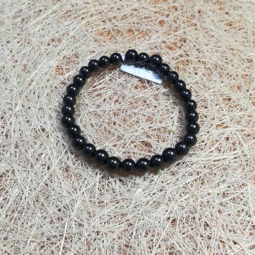 Shungit karkötő 6mm