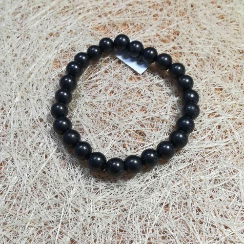 Shungit karkötő 8mm