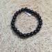 Shungit karkötő 8mm