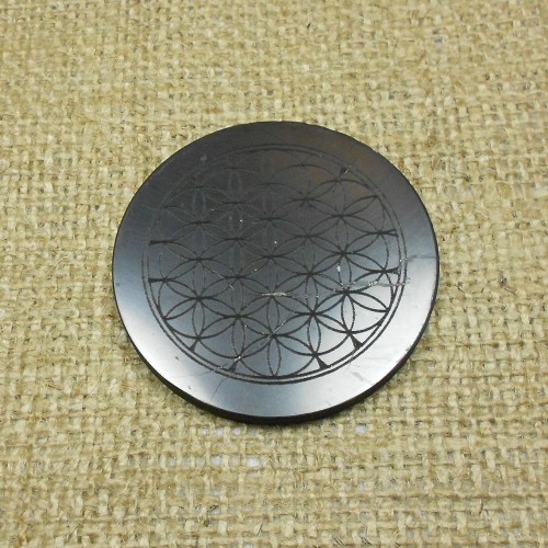 Shungit Élet virága amulett Shungit Élet virága amulett